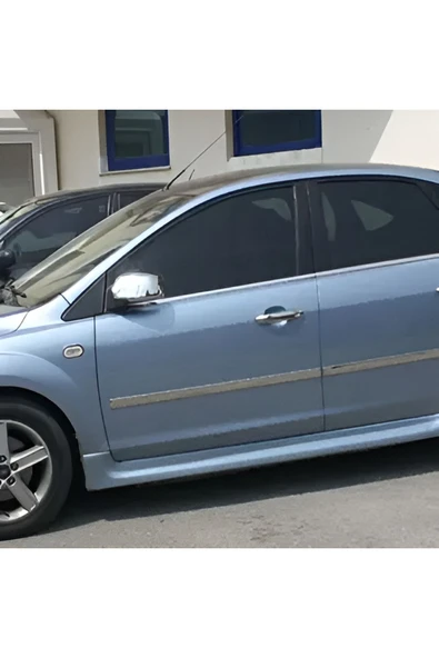 BRSPLAST  Ford Focus 2 Uyumlu 2005-2011 Krom Kapı Kolu 2 Kapı Paslanmaz Çelik - Resim 6