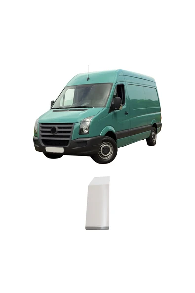 BRSPLAST  Volkswagen Crafter Uyumlu 2012-2017 Krom Depo Kapağı Paslanmaz Çelik - Resim 2