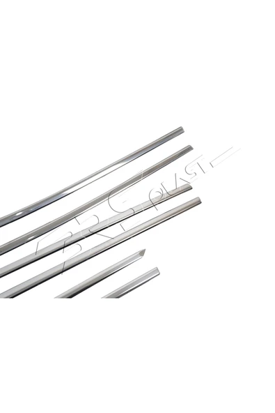 BRSPLAST  Peugeot 2008 Uyumlu 2020 Ve Üzeri Krom Cam Çıtası 6 Parça Paslanmaz Çelik - Resim 3