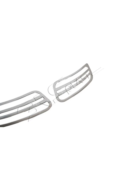 BRSPLAST  Mercedes Sprinter W907 Uyumlu 2018 Ve Üzeri Krom Kaput Üstü Havalandırma 2 Parça Paslanmaz Çelik - Resim 4