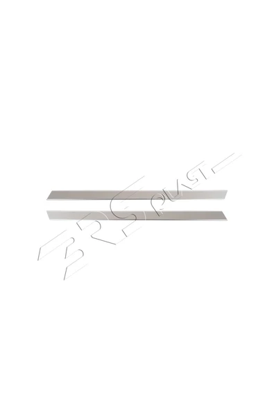 BRSPLAST  Ford Connect Uyumlu 2003-2014 Krom Direk Nikelajı 2 Parça Paslanmaz Çelik - Resim 5