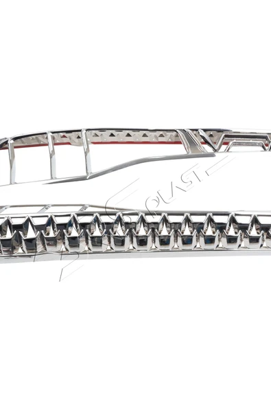 BRSPLAST  Volkswagen Caddy Uyumlu 2020 Ve Üzeri Stop Çerçevesi 2 Parça Abs Krom Kaplama - Resim 5