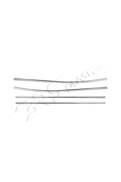 BRSPLAST  Kia Stonic Uyumlu Krom Cam Çıtası 4 Parça Paslanmaz Çelik - Resim 2