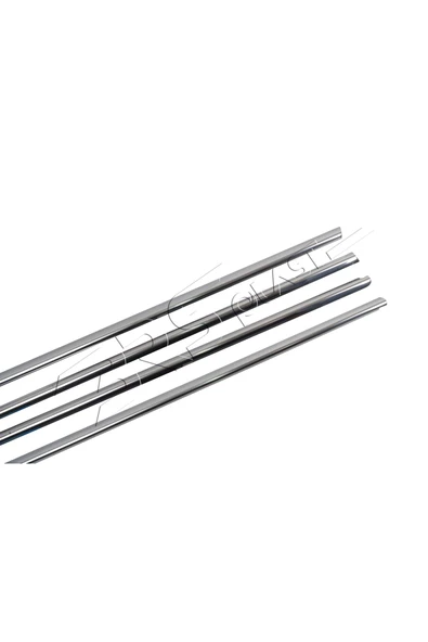 BRSPLAST  Dacia Logan Mcv Uyumlu 2013 Ve Üzeri Krom Cam Çıtası 4 Parça Paslanmaz Çelik - Resim 6