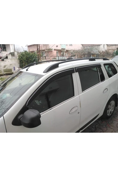BRSPLAST  Dacia Logan Mcv Uyumlu 2013 Ve Üzeri Krom Cam Çıtası 4 Parça Paslanmaz Çelik - Resim 2