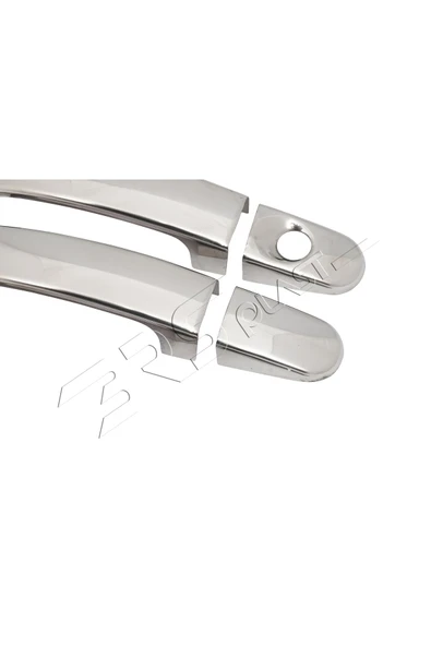 BRSPLAST  Ford Focus 2 Uyumlu 2005-2011 Krom Kapı Kolu 2 Kapı Paslanmaz Çelik - Resim 5