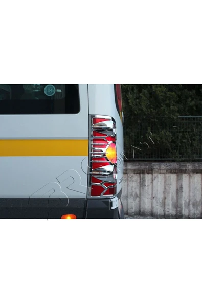 BRSPLAST  Volkswagen Crafter Uyumlu 2006-2017 Stop Çerçevesi 2 Parça Abs Krom Kaplama