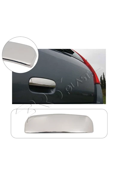 BRSPLAST  Citroen C4 Uyumlu 2005-2010 Krom Bagaj Açma Paslanmaz Çelik ürün görseli 1