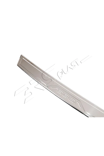 BRSPLAST  Fiat Egea Sedan Uyumlu 2015 Ve Üzeri Krom Arka Tampon Eşiği Paslanmaz Çelik - Resim 3