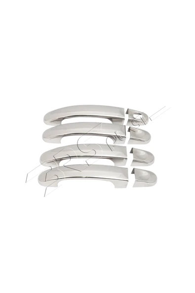 BRSPLAST  Volkswagen Transporter T6 Uyumlu 2015-2023 Krom Kapı Kolu 4 Kapı Paslanmaz Çelik - Resim 5