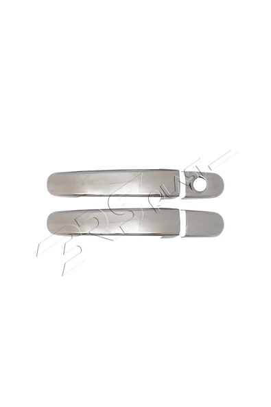 BRSPLAST  Ford Focus 2 Uyumlu 2005-2011 Krom Kapı Kolu 2 Kapı Paslanmaz Çelik - Resim 2