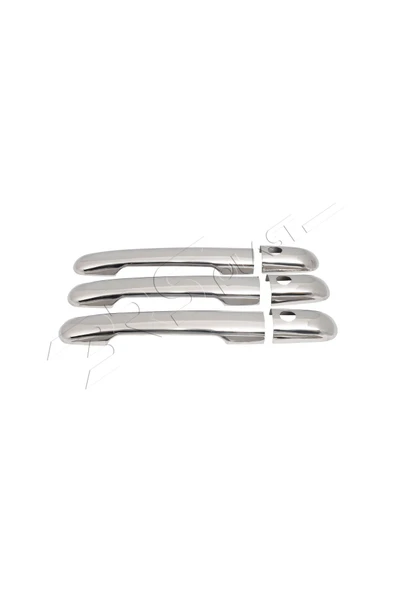 BRSPLAST  Mercedes Viano W638 Uyumlu 1998-2003 Krom Kapı Kolu 3 Kapı Paslanmaz Çelik - Resim 4