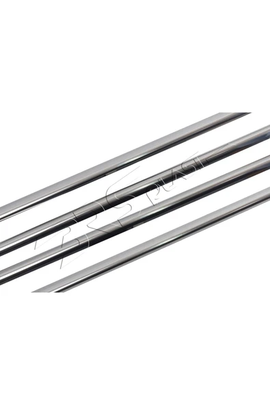 BRSPLAST  Dacia Logan Mcv Uyumlu 2013 Ve Üzeri Krom Cam Çıtası 4 Parça Paslanmaz Çelik - Resim 8