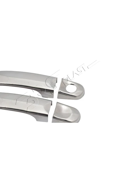 BRSPLAST  Volkswagen Caddy Uyumlu 2003-2019 Krom Kapı Kolu 3 Kapı Paslanmaz Çelik - Resim 5