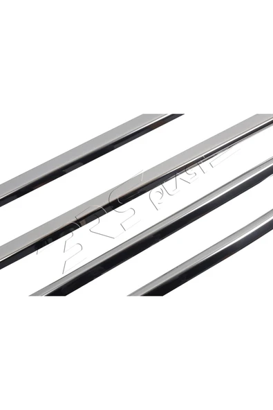 BRSPLAST  Dacia Duster Uyumlu 2018-2024 Krom Cam Çıtası 4 Parça Paslanmaz Çelik - Resim 5