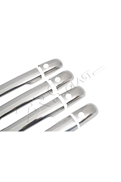 BRSPLAST  Mercedes Viano W638 Uyumlu 1998-2003 Krom Kapı Kolu 4 Kapı Paslanmaz Çelik - Resim 6