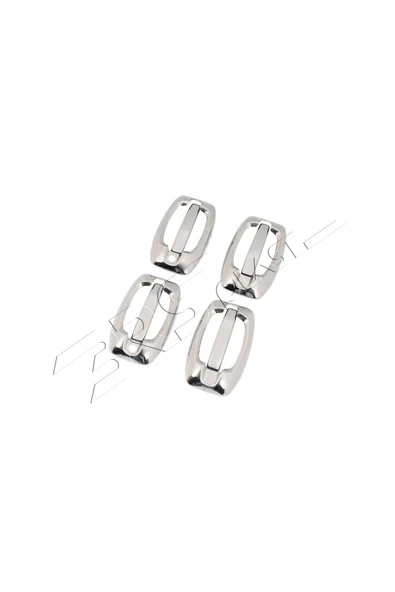 BRSPLAST  Peugeot Boxer Uyumlu 2008 Ve Üzeri Krom Kapı Kolu Çerçeve 4 Kapı Paslanmaz Çelik - Resim 4