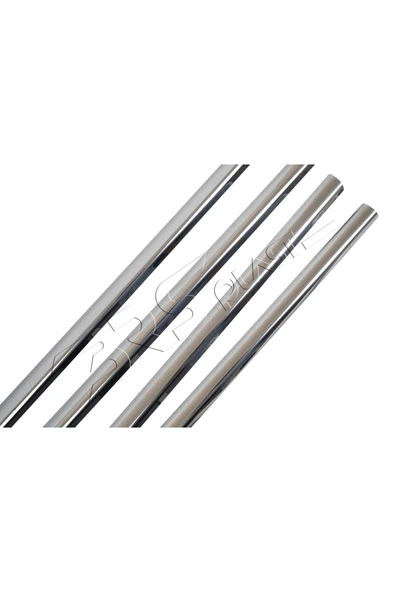 BRSPLAST  Renault Kangoo Uyumlu 2008 Ve Üzeri Krom Cam Çıtası 4 Parça Paslanmaz Çelik - Resim 4