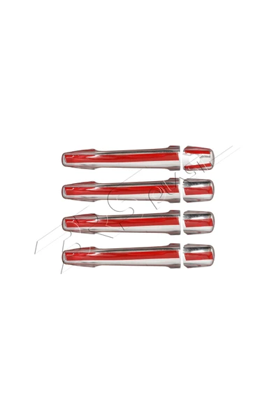 BRSPLAST  Citroen Berlingo Uyumlu 2008-2018 Krom Kapı Kolu 4 Kapı Paslanmaz Çelik - Resim 5