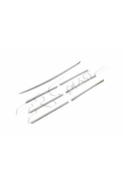 BRSPLAST  Mercedes Vito W639 Uyumlu 2003-2014 Krom Ön Panjur 7 Parça Paslanmaz Çelik - Resim 3