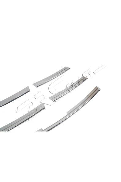 BRSPLAST  Renault Trafic Uyumlu 2014-2020 Krom Ön Panjur 5 Parça Paslanmaz Çelik - Resim 3