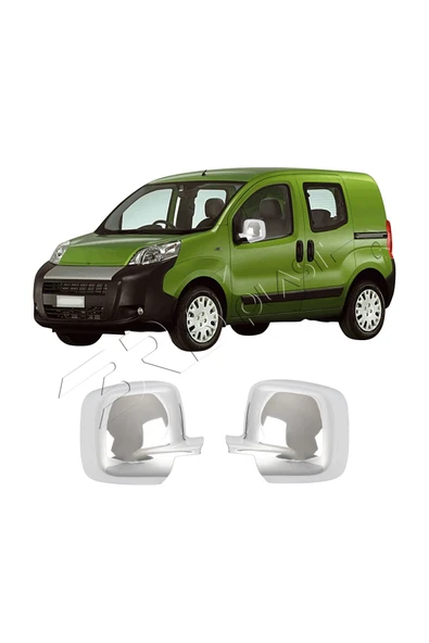 BRSPLAST  Fiat Fiorino Uyumlu 2008 Ve Üzeri Ayna Kapağı 2 Parça Abs Krom Kaplama ürün görseli 1