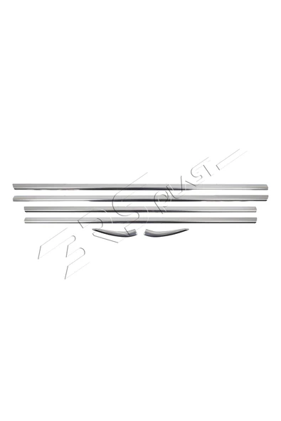 BRSPLAST  Pugeot 301 Uyumlu 2012 Ve Üzeri Krom Cam Çıtası 6 Parça Paslanmaz Çelik ürün görseli 1