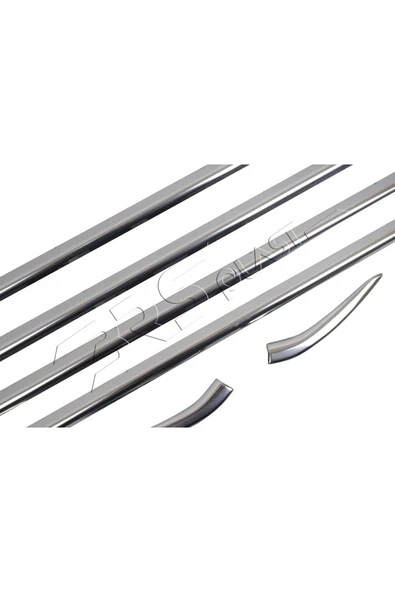 BRSPLAST  Pugeot 301 Uyumlu 2012 Ve Üzeri Krom Cam Çıtası 6 Parça Paslanmaz Çelik - Resim 4