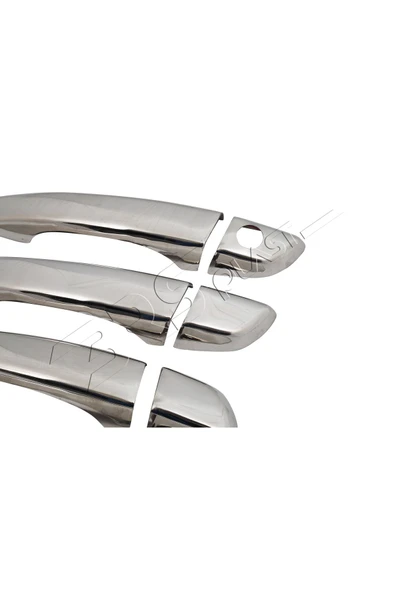 BRSPLAST  Peugeot 3008 Uyumlu 2016-2024 Krom Kapı Kolu 4 Kapı Paslanmaz Çelik - Resim 7