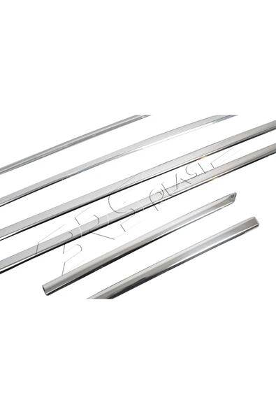 BRSPLAST  Peugeot 2008 Uyumlu 2020 Ve Üzeri Krom Cam Çıtası 6 Parça Paslanmaz Çelik - Resim 5