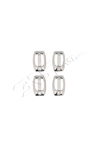 BRSPLAST  Citroen Jumper/relay Uyumlu 2006 Ve Üzeri Krom Kapı Kolu Ve Çerçeve 4 Kapı Paslanmaz Çelik - Resim 2