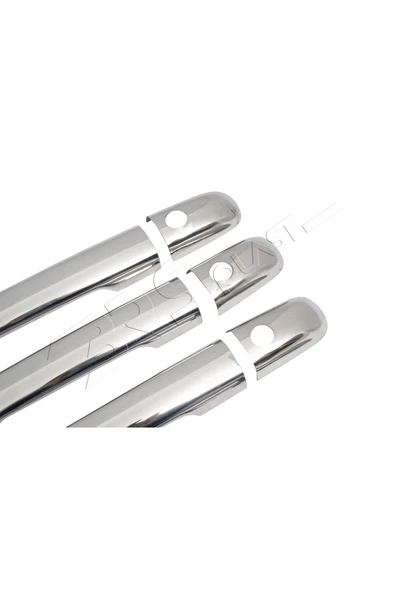 BRSPLAST  Mercedes Viano W638 Uyumlu 1998-2003 Krom Kapı Kolu 3 Kapı Paslanmaz Çelik - Resim 5