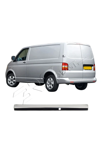 BRSPLAST  Volkswagen Transporter T4 Uyumlu 1990-2003 Krom Bagaj Çıtası Paslanmaz Çelik ürün görseli 1