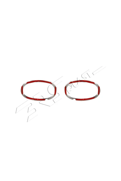 BRSPLAST  Mercedes Sprinter W906 Uyumlu Krom Sis Farı Çerçevesi 2 Parça Paslanmaz Çelik - Resim 5