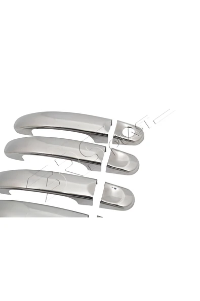 BRSPLAST  Volkswagen Transporter T6 Uyumlu 2015-2023 Krom Kapı Kolu 4 Kapı Paslanmaz Çelik - Resim 6