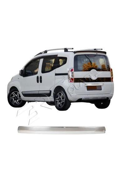 BRSPLAST  Fiat Fiorino Uyumlu 2007 Ve Üzeri Krom Bagaj Çıtası Paslanmaz Çelik ürün görseli 1