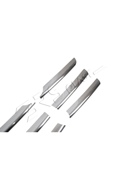 BRSPLAST  Mercedes Sprinter W903 Uyumlu 2003-2006 Krom Ön Panjur 6 Parça Paslanmaz Çelik - Resim 3