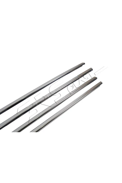 BRSPLAST  Fiat Egea Cross Uyumlu 2016 Ve Üzeri Krom Cam Çıtası 4 Parça Paslanmaz Çelik - Resim 3
