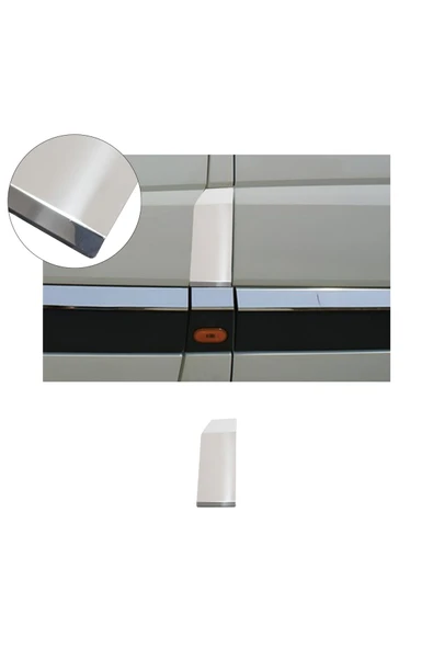 BRSPLAST  Volkswagen Crafter Uyumlu 2012-2017 Krom Depo Kapağı Paslanmaz Çelik ürün görseli 1