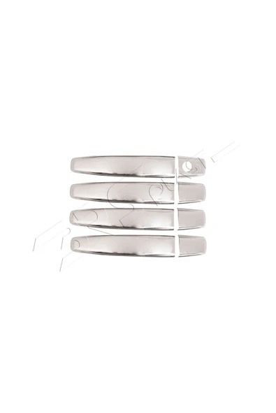 BRSPLAST  Chevrolet Aveo Uyumlu 2006 Ve Üzeri Krom Kapı Kolu 4 Kapı Paslanmaz Çelik - Resim 2