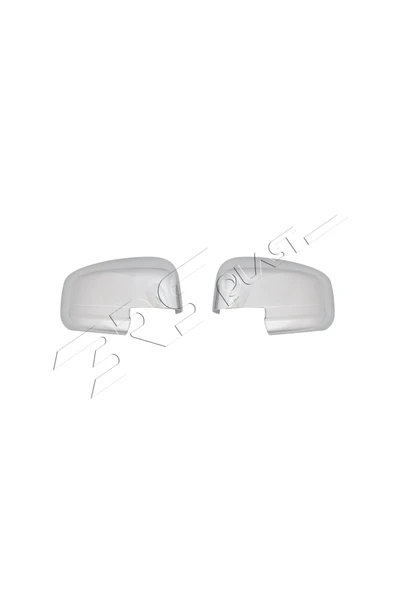 ServetDizaynOto  Ford Courier Uyumlu 2014-2017 Ayna Kapağı 2 Parça Abs Krom Kaplama - Resim 3