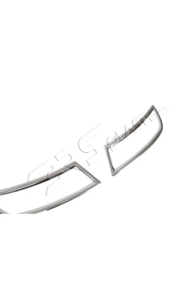 BRSPLAST  Skoda Superb Uyumlu 2015-2023 Krom Difizör 2 Parça Paslanmaz Çelik - Resim 4