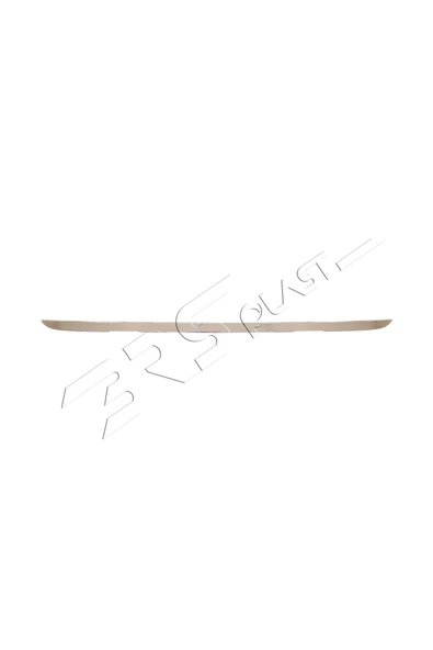 BRSPLAST  Renault Clio 4 Hb Uyumlu 2012-2018 Krom Bagaj Alt Çıtası Formlu Paslanmaz Çelik - Resim 2