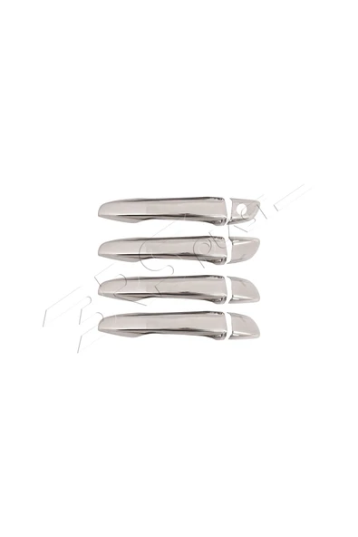 BRSPLAST  Peugeot Rıfter Uyumlu 2018 Ve Üzeri Krom Kapı Kolu 4 Kapı Paslanmaz Çelik - Resim 3