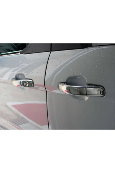 BRSPLAST  Ford C-max Grand Uyumlu 2010 Ve Üzeri Krom Kapı Kolu 4 Kapı Paslanmaz Çelik - Resim 2