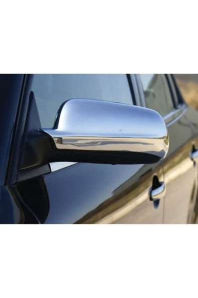 BRSPLAST  Seat Toledo Uyumlu 1999-2005 Krom Ayna Kapağı 2 Parça Paslanmaz Çelik - Resim 2