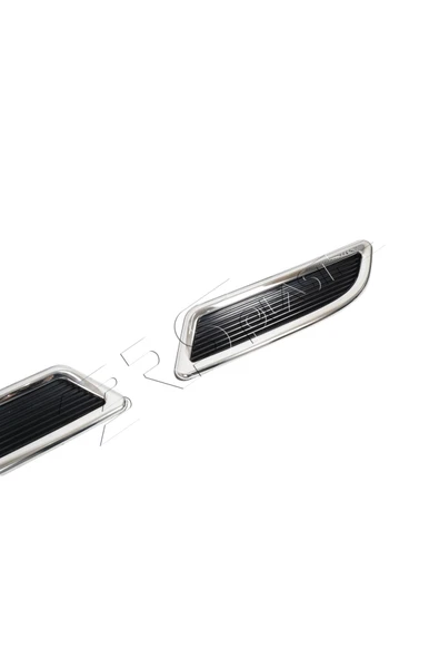 BRSPLAST  Renault Megane 4 HB Uyumlu Egzoz Çıkış Kromu 2 Parça Paslanmaz Çelik - Resim 3