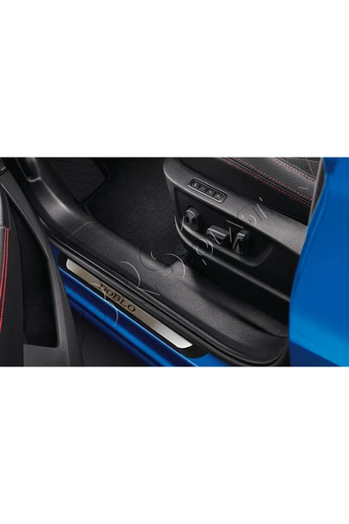 BRSPLAST  Fiat Doblo Uyumlu Kapı Eşiği Krom Abs 2 Parça - 2