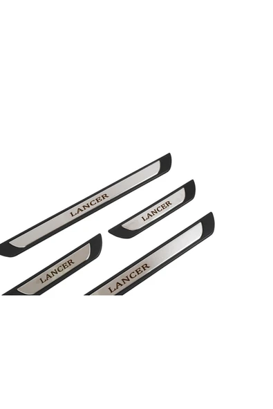 BRSPLAST  MİTSUBİSHİ LANCER Uyumlu  4 PRÇ. İÇ KAPI EŞİĞİ KROM ABS - Resim 4