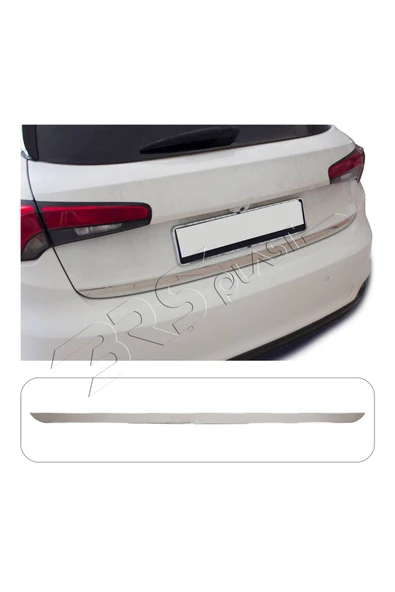 BRSPLAST  Fiat Egea HB Uyumlu 2016 Ve Üzeri Krom Bagaj Alt Çıtası Paslanmaz Çelik ürün görseli 1
